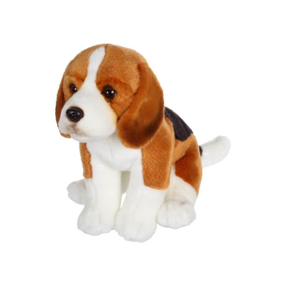 Peluche Chien Beagle - GIPSY TOYS - Assis, 25 cm