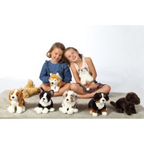 Peluche Chien Beagle - GIPSY TOYS - Assis, 25 cm