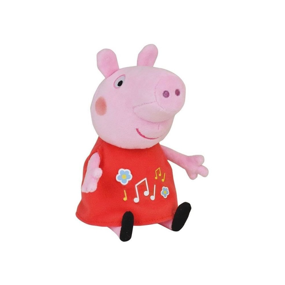 PEPPA PIG Peluche musicale ± 20 cm