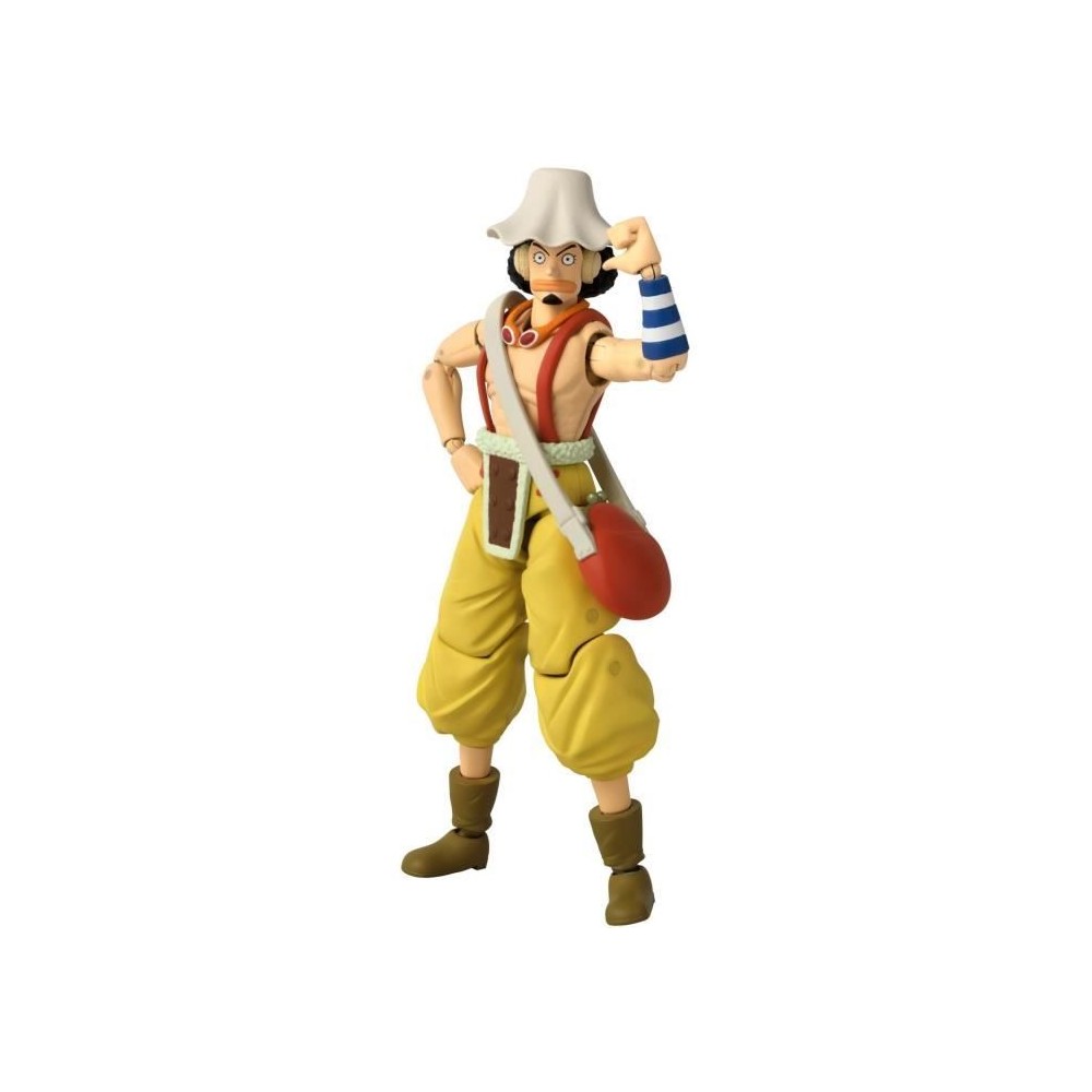 Figurine Anime Heroes - Bandai - One Piece - Usopp - 17 cm