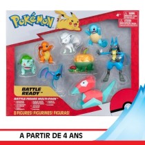 Pack 8 Figurines Pokémon - BANDAI - JW3063 - Multicolore - Battle Pok