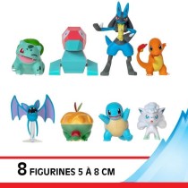 Pack 8 Figurines Pokémon - BANDAI - JW3063 - Multicolore - Battle Pok