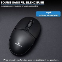 Souris Sans Fil - BLUESTORK - Office 25 - PC/MAC - Noir - Connexion 2.