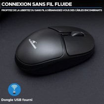 Souris Sans Fil - BLUESTORK - Office 25 - PC/MAC - Noir - Connexion 2.