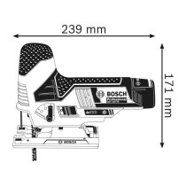 Scie sauteuse - BOSCH - GST 12V-70 - 12V - Légere et compacte - Syste