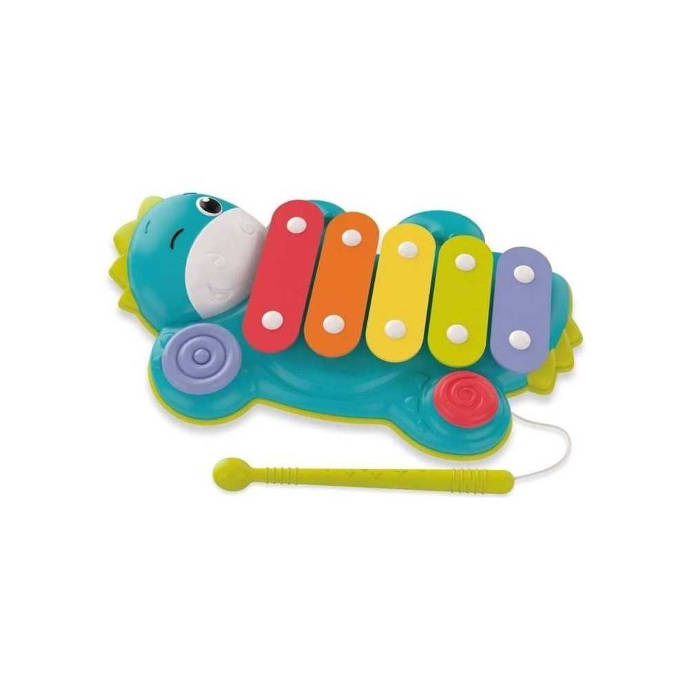 BabyClementoni - Xylodino - Xylophone - Jouet Musical Dinosaure - 5 La