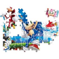 Clementoni - Edukit - Sonic - Coffret apprentissage 4 en 1 - 2 puzzles