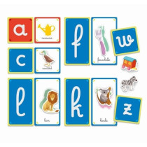 Montessori - Clementoni - Les lettres tactiles - Jeu éducatif pour ap