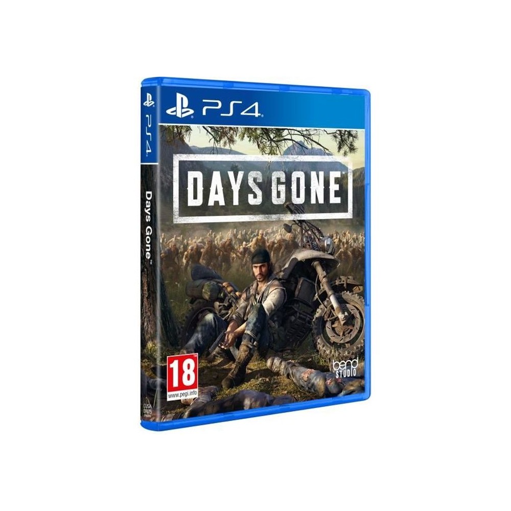 Jeu PS4 - Days Gone - Action - Blu-Ray - Sony Bend - En boîte