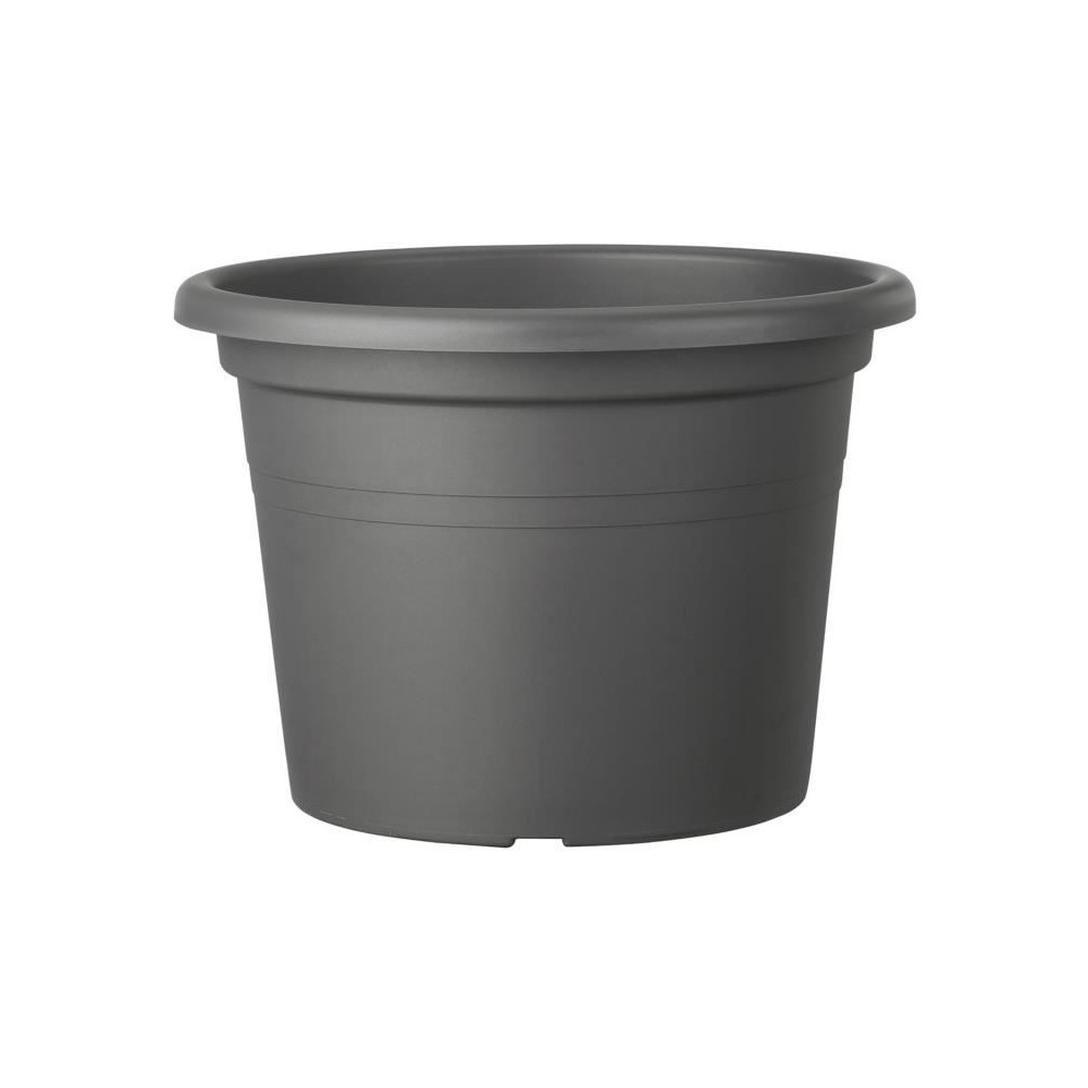 DEROMA Pot de fleurs rond Day R anthracite - Coloris gris anthracite -