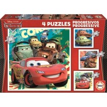 Puzzle progressif CARS - Garçon et Fille - A partir de 3 ans - Dessin