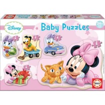 Puzzle bébé EDUCA - BABY MINNIE - 5 puzzles progressifs de 3 a 5 pie