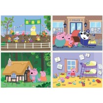 Puzzles progressifs Peppa Pig - EDUCA - MULTI 4 JUNIOR - 50 a 150 piec