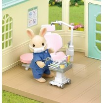 SYLVANIAN FAMILIES - Dentiste et Accessoires - Papa Lapin creme - 14 a