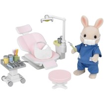 SYLVANIAN FAMILIES - Dentiste et Accessoires - Papa Lapin creme - 14 a