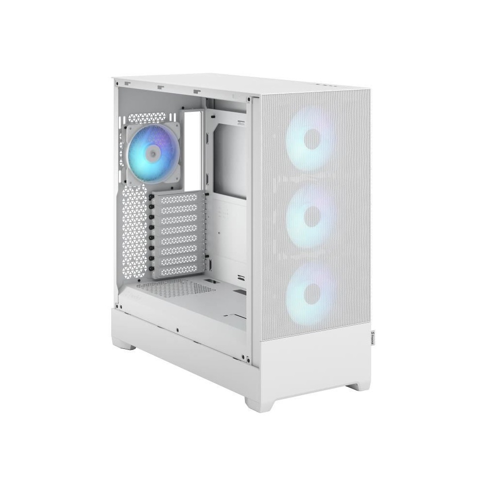 Boîtier PC - FRACTAL DESIGN - Pop XL Air RGB White TG - Blanc (FD-C-P