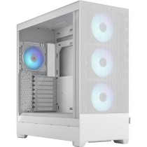 Boîtier PC - FRACTAL DESIGN - Pop XL Air RGB White TG - Blanc (FD-C-P