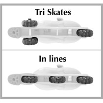 Patins en Ligne 2 en 1 trois Roues BOY Taille 27-30 SKIDS CONTROL