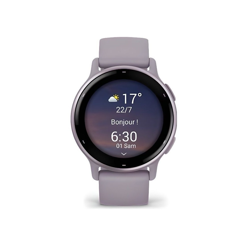 Montre connectée Garmin Vivoactive 5, Metallic Orchid avec bracelet v