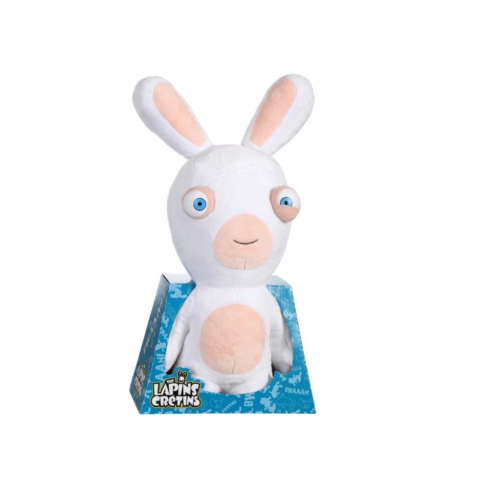 LAPINS CRETINS Peluche 40 cm