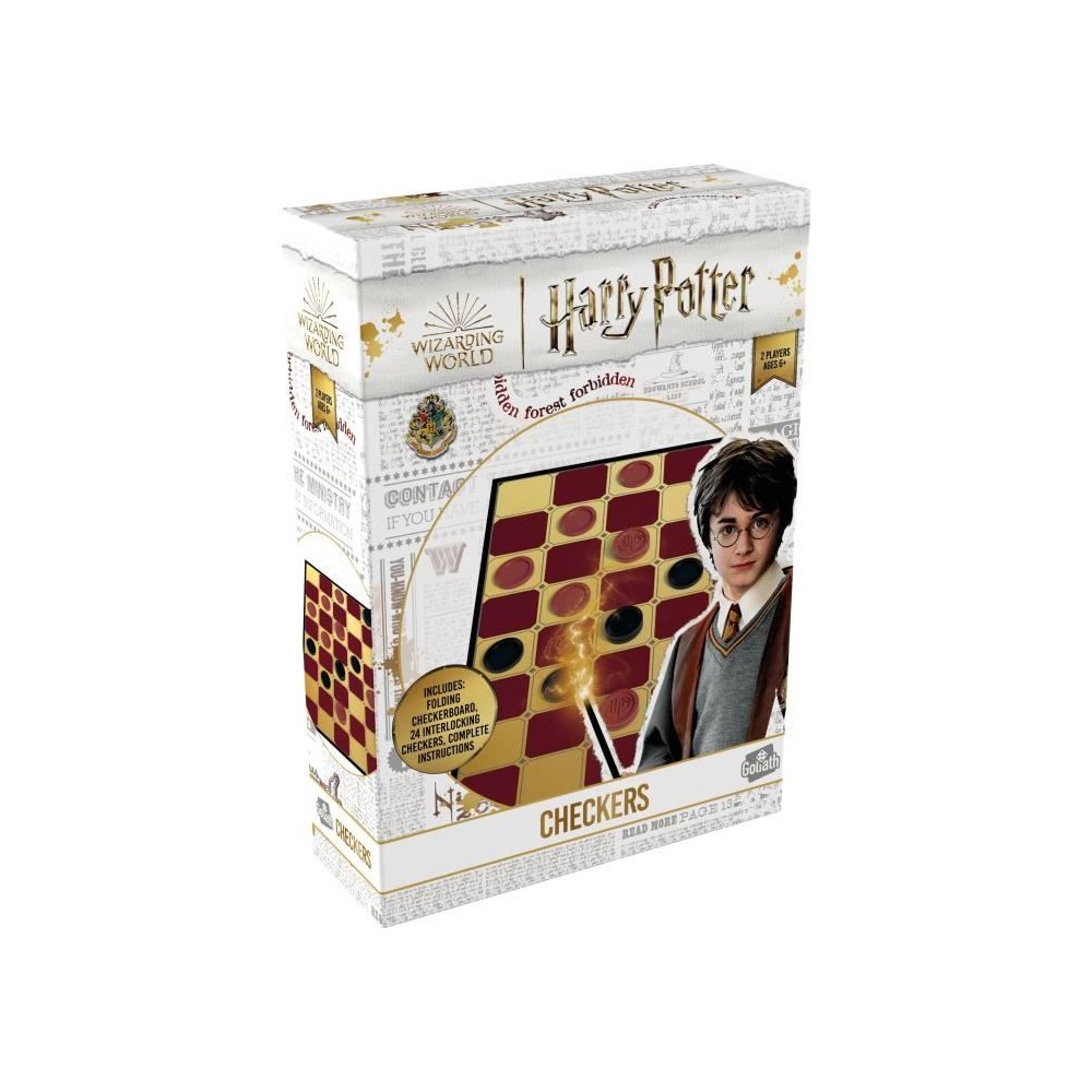 Jeu de société - GOLIATH - Checkers Harry Potter