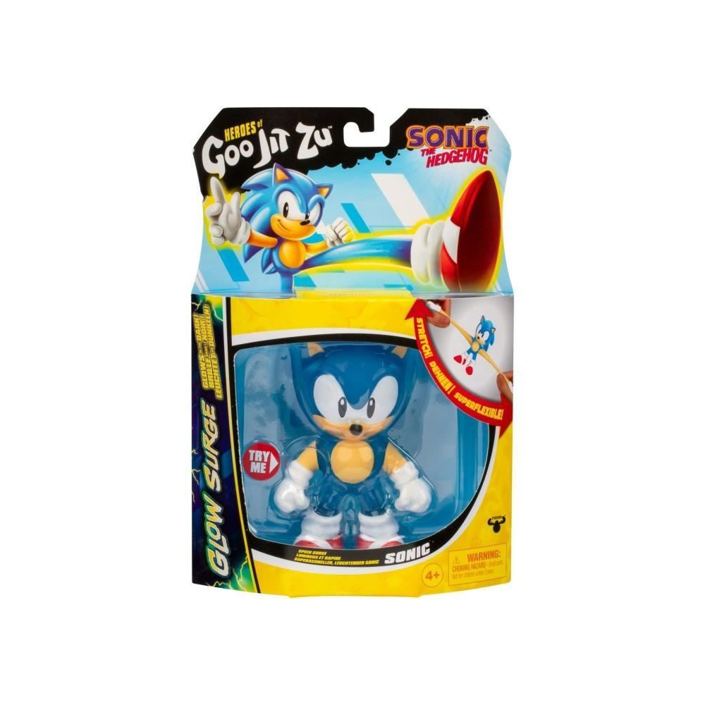 Sonic Glow Surge 13cm - HERoeS OF GOO JIT ZU - SONIC - Figurine lumine