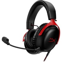 Casque Gamer Filaire - HyperX Cloud III - pour PC & console - Noir/Rou