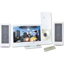 Chaîne HIFI - INOVALLEY - CH43-DVD - Lecteur DVD/CD - Écran 12 - 60W