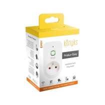 Prise connectée WiFi +BT, 16A, 3680W, compteur de consommation - Kony