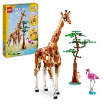 LEGO 31150 Creator 3en1 Les Animaux Sauvages du Safari, Jouet avec Fig