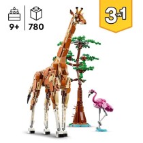 LEGO 31150 Creator 3en1 Les Animaux Sauvages du Safari, Jouet avec Fig