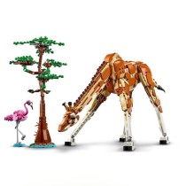 LEGO 31150 Creator 3en1 Les Animaux Sauvages du Safari, Jouet avec Fig