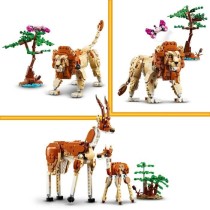 LEGO 31150 Creator 3en1 Les Animaux Sauvages du Safari, Jouet avec Fig