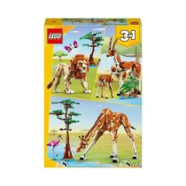 LEGO 31150 Creator 3en1 Les Animaux Sauvages du Safari, Jouet avec Fig