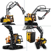 LEGO Technic 42175 Camion Volvo FMX et Pelleteuse Électrique EC230 -