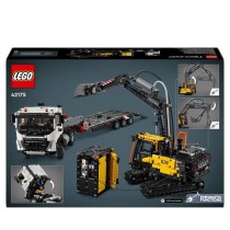 LEGO Technic 42175 Camion Volvo FMX et Pelleteuse Électrique EC230 -