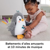 Fisher-Price-Mon Pingouin d'Éveil-Peluche Musicale HNC10