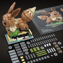 MEGA-Pokémon-Évoli en Mouvement-Coffret de construction 1 381 piec