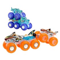 Hot Wheels-Gros Camion Monster Trucks Power Smashers-Coffret HYJ29