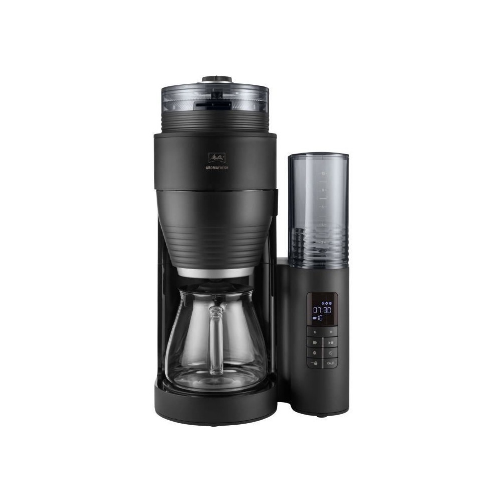 Cafetiere filtre avec broyeur intégré MELITA AromaFresh II Glass Bas