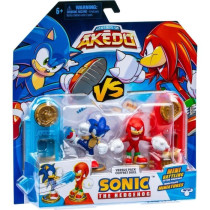 Duo de Figurines Sonic vs Knuckles - MOOSE TOYS - AKEDO - Pack de comb