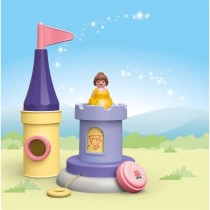 PLAYMOBIL Junior 71458 Belle, Tourelle avec musique, Disney, Des 12 mo