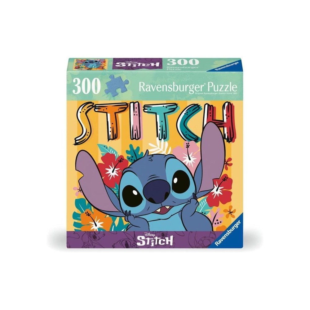 Puzzle 300 pieces Stitch, Adultes et enfants des 8 ans, Puzzle de qual