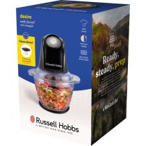 Mini Hachoir - RUSSEL HOBBS - Matte Charcoal - 200 W - 1 L - Noir