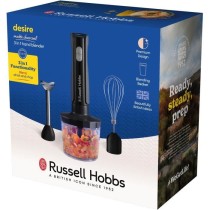 Mixeur plongeant - RUSSEL HOBBS - Desire Matte Charcoal - 500 W - 2 vi