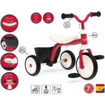 Tricycle - Smoby - Rookie - Cadre et guidon en métal - Confortable et