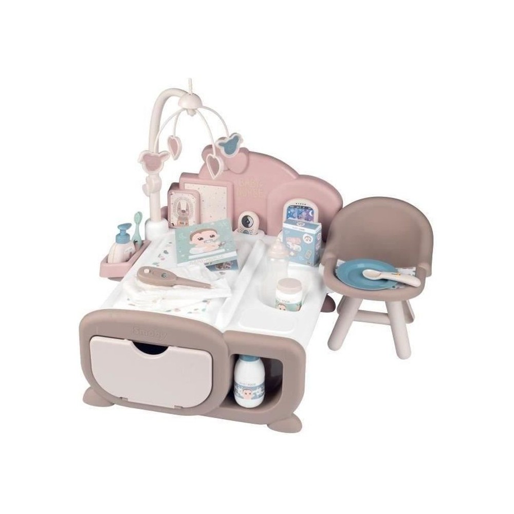 Smoby - Baby Nurse - Nursery Cocoon - Espaces Soin, Nuit et Repas - 22