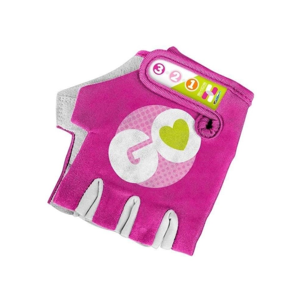 Gants mitaines STAMP - Skids Control - Rose - Enfant 2-6 ans