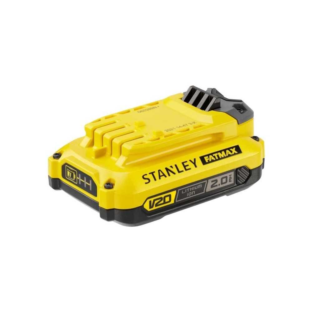 Batterie - STANLEY FATMAX V20 - SFMCB202-XJ - 18V 2Ah