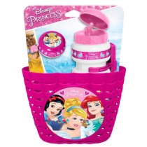 STAMP - DISNEY PRINCESSES - Combo Corbeille + Bidon + Sonnette - Fille